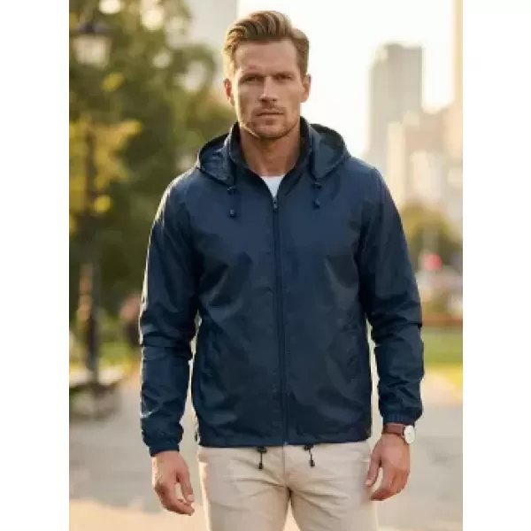  Unisex větrovka ALTISPORT NoPrint NP/ALU425 NÁMOŘNÍ MODRÁ 