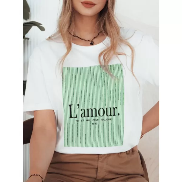 Dámské triko DSTREET LAMOUR BÍLÁ 