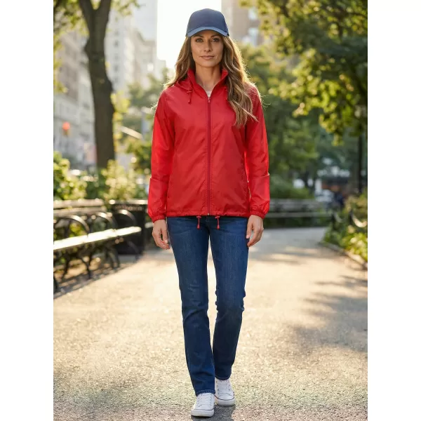  Unisex větrovka ALTISPORT NoPrint NP/ALU425 ČERVENÁ 