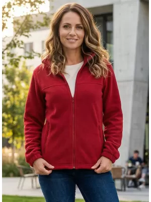 Dámská fleece mikina ALTISPORT NoPrint NP/ALW405 MARLBORO ČERVENÁ