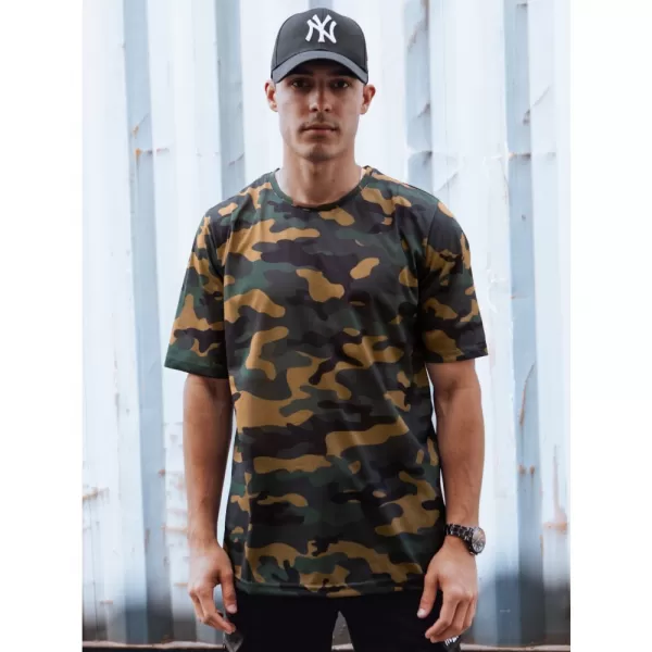  Pánské triko DSTREET KHAKI 
