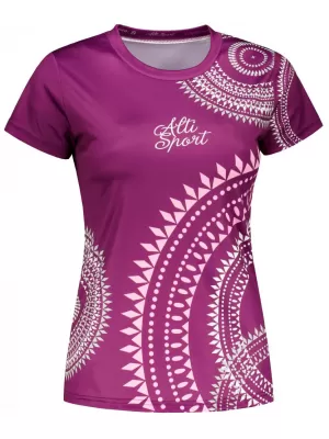 Dámské funkční triko premium ALTISPORT VOJ/ALW033TR01 FUCHSIOVÁ