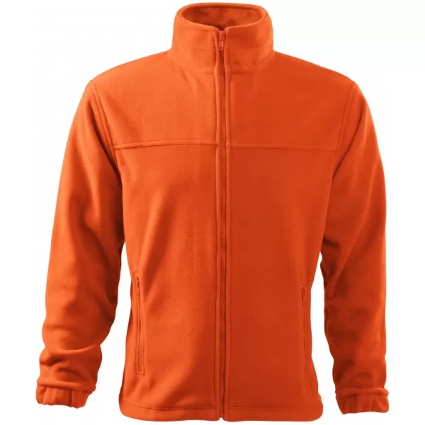  Pánská fleece mikina ALTISPORT NoPrint NP/ALM105 ORANŽOVÁ 