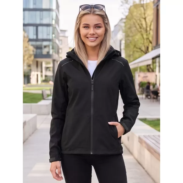  Dámská bunda ALTISPORT NoPrint NP/ALW935 ČERNÁ 