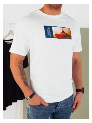 Pánské triko DSTREET BÍLÁ