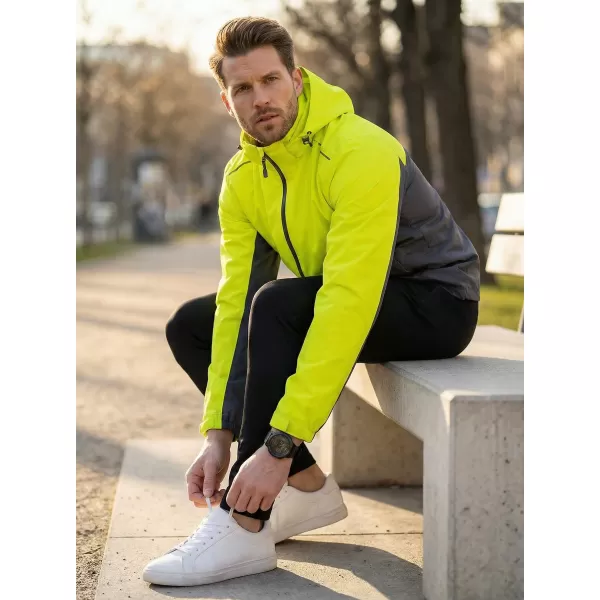  Pánská bunda ALTISPORT NoPrint NP/ALM835 NEON YELLOW 