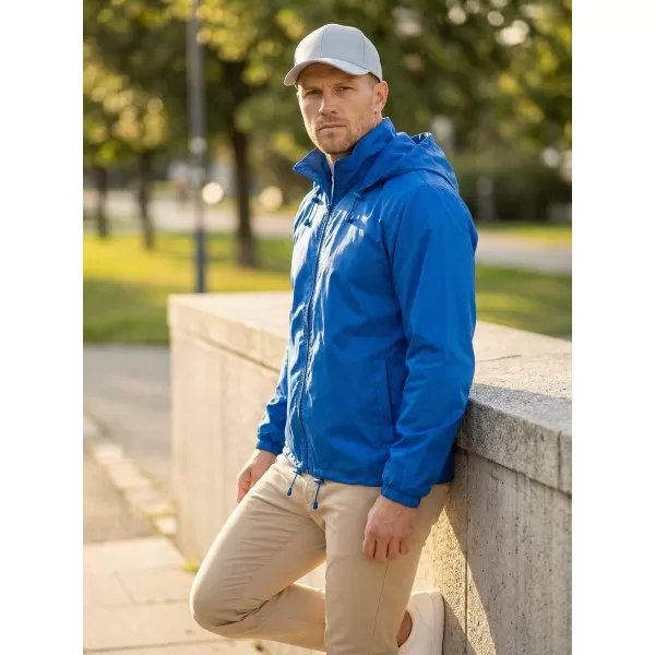  Unisex větrovka ALTISPORT NoPrint NP/ALU425 KRÁLOVSKÁ MODRÁ 