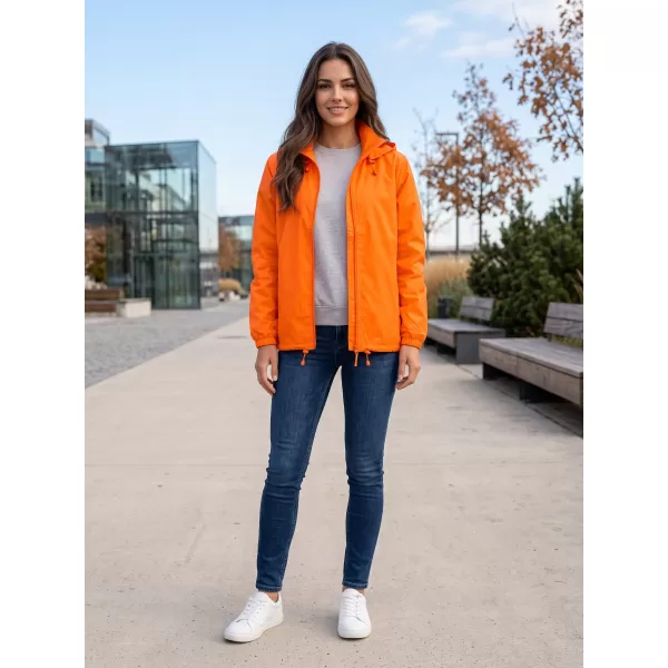  Unisex větrovka ALTISPORT NoPrint NP/ALU425 NEON ORANGE 