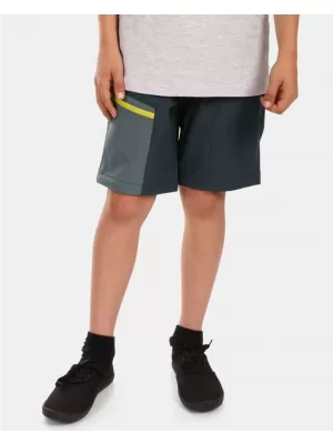 Chlapecké kalhoty KILPI HOSIO-JB VJ0508KI TMAVĚ ZELENÁ