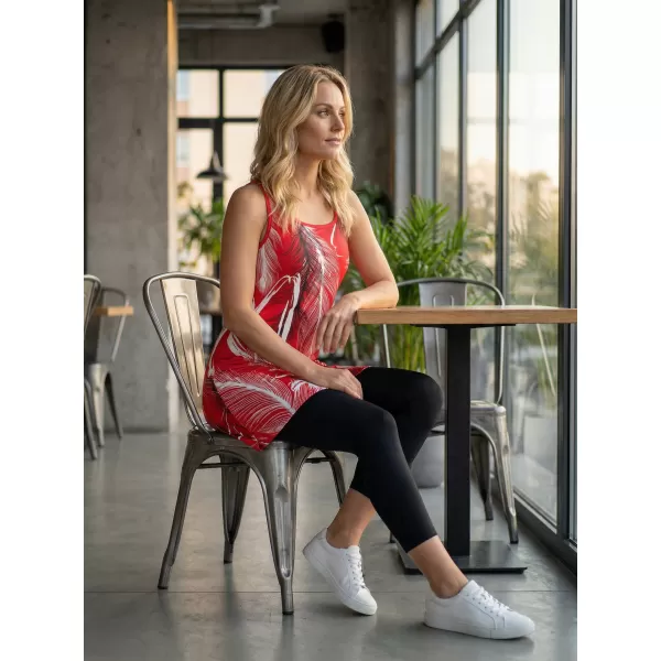  Dámské funkční tílkové šaty premium ALTISPORT VOJ/ALW001SAT01 ČERVENÁ 
