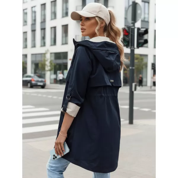  Dámská parka DSTREET MEROY TMAVĚ MODRÁ 