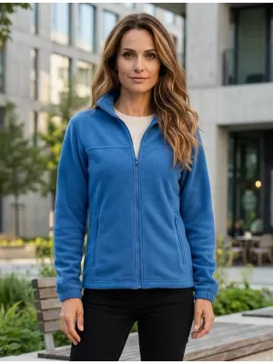 Dámská fleece mikina ALTISPORT NoPrint NP/ALW405 AZUROVĚ MODRÁ