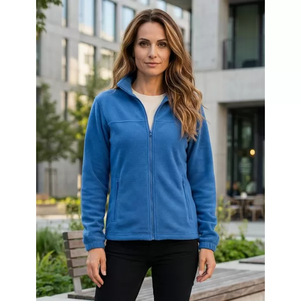  Dámská fleece mikina ALTISPORT NoPrint NP/ALW405 AZUROVĚ MODRÁ 