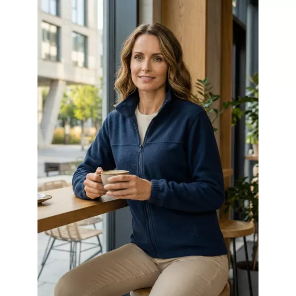  Dámská fleece mikina ALTISPORT NoPrint NP/ALW405 NÁMOŘNÍ MODRÁ 
