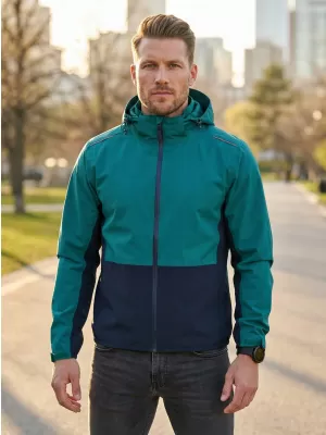 Pánská bunda ALTISPORT NoPrint NP/ALM835 EMERALD