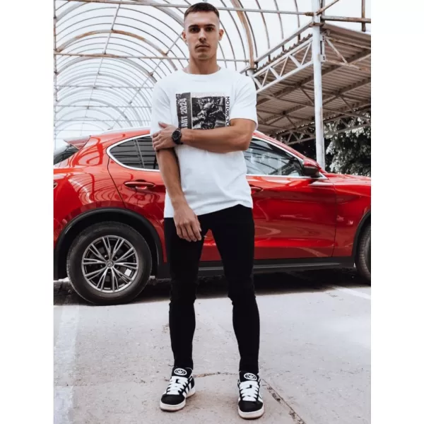  Pánské triko DSTREET BÍLÁ 