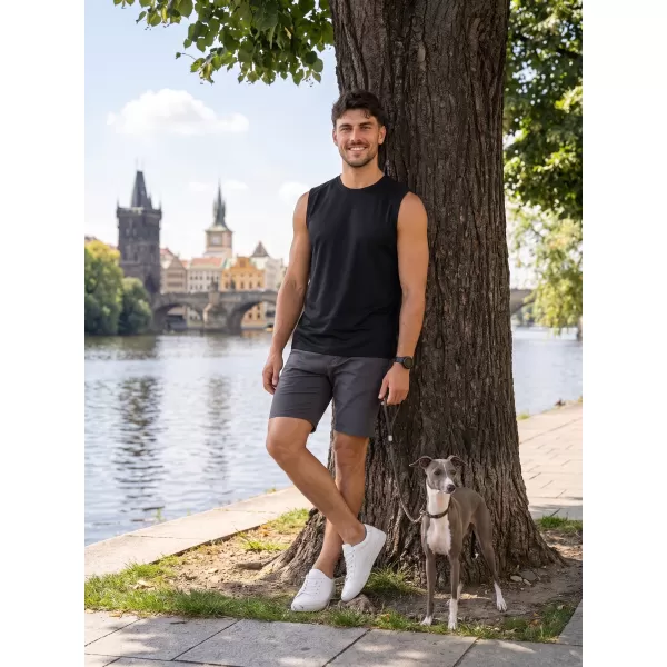  Pánské funkční tílko ALTISPORT NoPrint NP/ALM028 ČERNÁ 