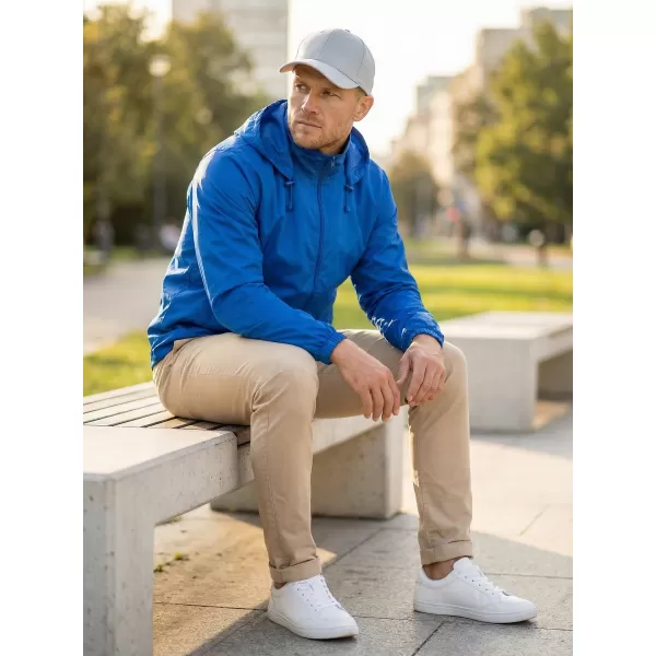  Unisex větrovka ALTISPORT NoPrint NP/ALU425 KRÁLOVSKÁ MODRÁ 