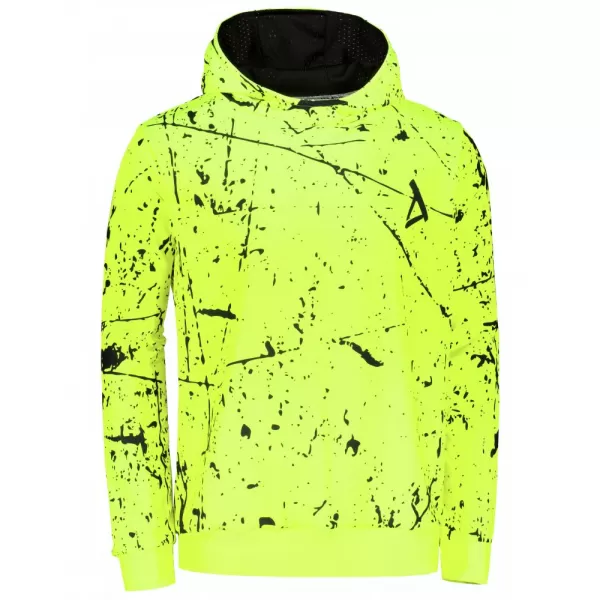  Pánská funkční mikina premium ALTISPORT VOJ/ALM034MI01 NEON-ŽLUTÁ 