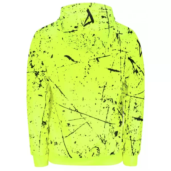  Pánská funkční mikina premium ALTISPORT VOJ/ALM034MI01 NEON-ŽLUTÁ 