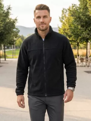 Pánská fleece mikina ALTISPORT NoPrint NP/ALM105 EBONY GRAY