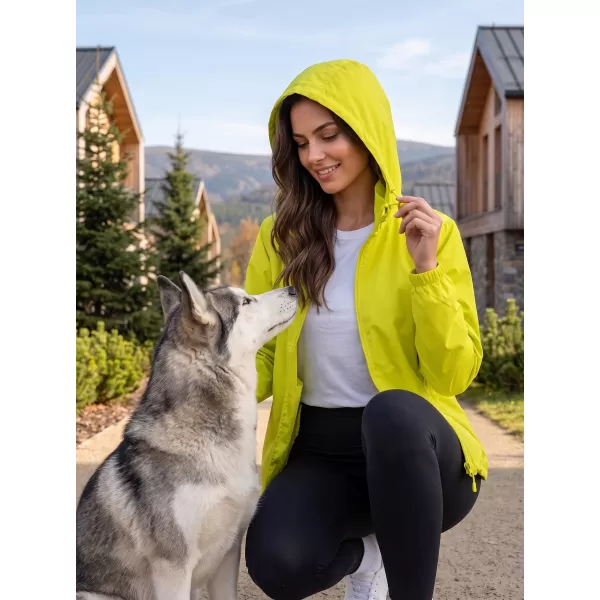  Unisex větrovka ALTISPORT NoPrint NP/ALU425 NEON YELLOW 
