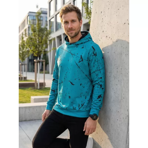  Pánská funkční mikina premium ALTISPORT VOJ/ALM034MI01 EMERALD 