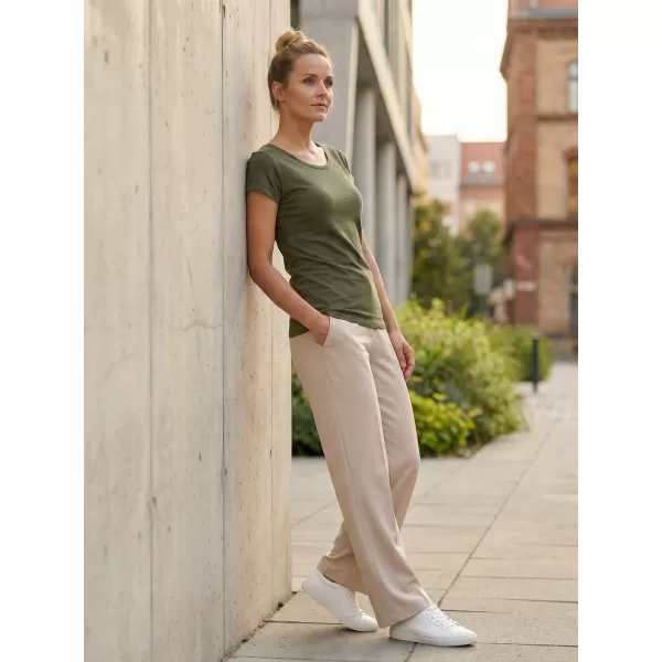  Dámské triko ALTISPORT NoPrint NP/ALW221 MILITARY 