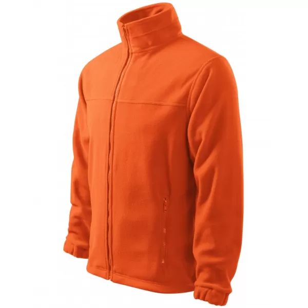  Pánská fleece mikina ALTISPORT NoPrint NP/ALM105 ORANŽOVÁ 