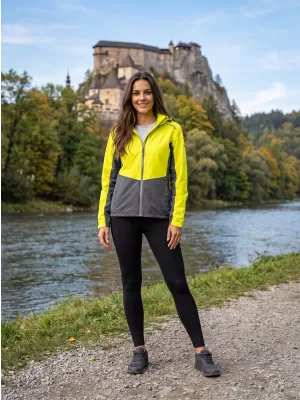 Dámská bunda ALTISPORT NoPrint NP/ALW935 NEON YELLOW