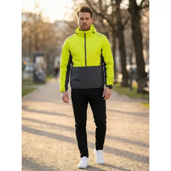  Pánská bunda ALTISPORT NoPrint NP/ALM835 NEON YELLOW 