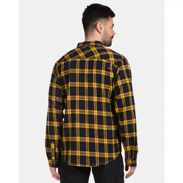 Pánská košile KILPI FLANNY-M VM0380KI ŽLUTÁ 