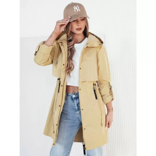  Dámská parka DSTREET TILSON ŽLUTÁ 