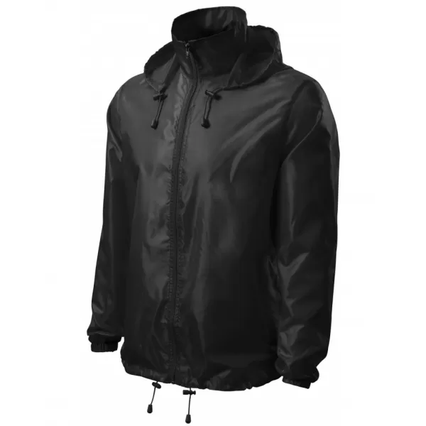  Unisex větrovka ALTISPORT NoPrint NP/ALU425 ČERNÁ 