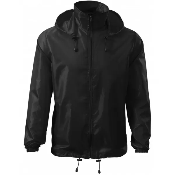  Unisex větrovka ALTISPORT NoPrint NP/ALU425 ČERNÁ 