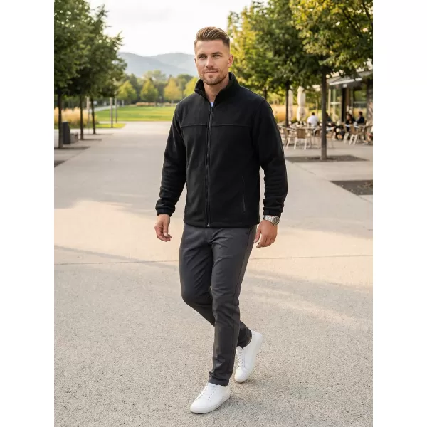  Pánská fleece mikina ALTISPORT NoPrint NP/ALM105 EBONY GRAY 