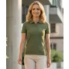 Dámské triko s límečkem ALTISPORT NoPrint NP/ALW012 KHAKI