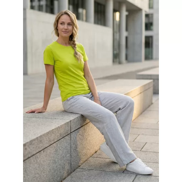  Dámské triko ALTISPORT NoPrint NP/ALW331 LIMETKOVÁ 