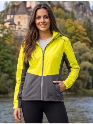 Dámská bunda ALTISPORT NoPrint NP/ALW935 NEON YELLOW