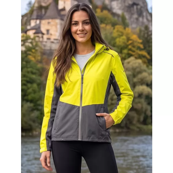  Dámská bunda ALTISPORT NoPrint NP/ALW935 NEON YELLOW 