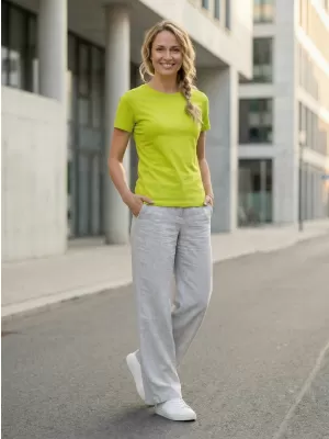 Dámské triko ALTISPORT NoPrint NP/ALW331 LIMETKOVÁ