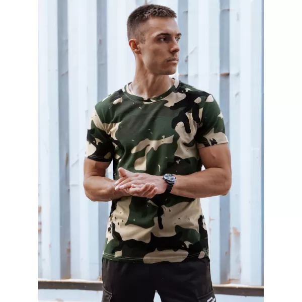  Pánské triko DSTREET KHAKI 