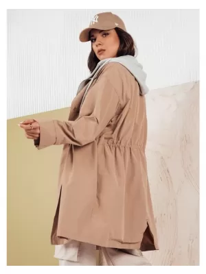 Dámská parka DSTREET LOIRE BÉŽOVÁ