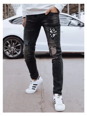 Pánské džíny DSTREET ČERNÁ