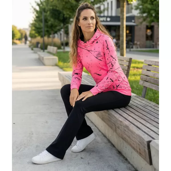  Dámská funkční mikina premium ALTISPORT VOJ/ALW034MI01 NEON RŮŽOVÁ 