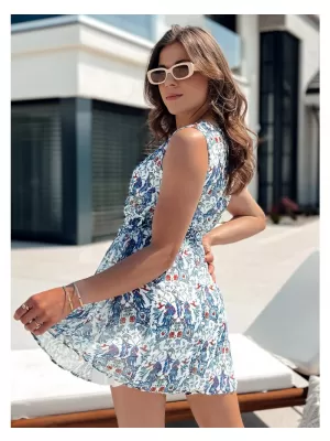 Dámské šaty DSTREET ISABELLA BÍLÁ