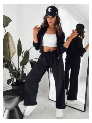 Dámské kalhoty DSTREET MADDIE ČERNÁ