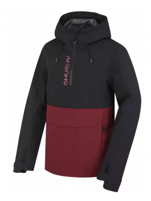 Pánská bunda HUSKY NABBI M BLACK/BORDO