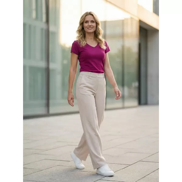  Dámské triko ALTISPORT NoPrint NP/ALW261 FUCHSIA RED 
