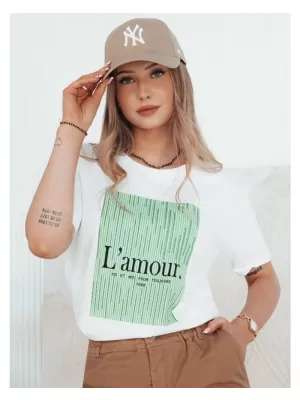 Dámské triko DSTREET LAMOUR BÍLÁ